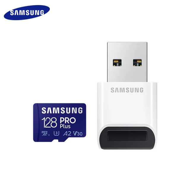 Original SAMSUNG PRO Plus Memory Card With USB 3.0 Card Reader