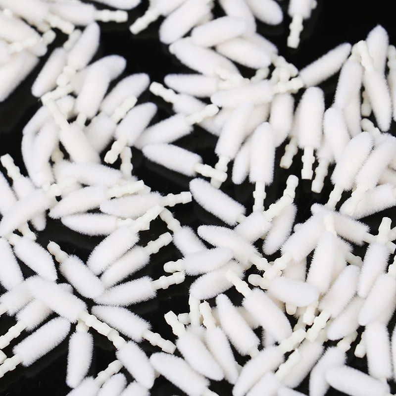 1000pcs/lot Disposable Lip Brush Cotton Head For Lipstick Disposable Lip Brush Head Wholesale