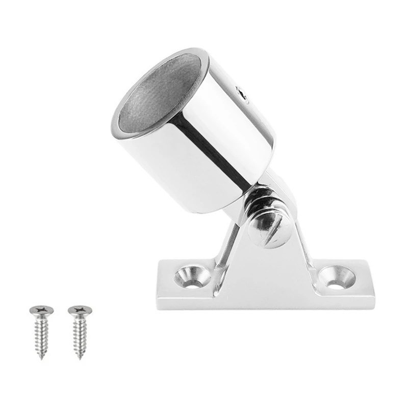 

Stainless Steel 316 Boat Top Fitting Deck Hinge Slide Cap Pipe Eye End Cap External Eye End Canopy Tube Boat Accessories