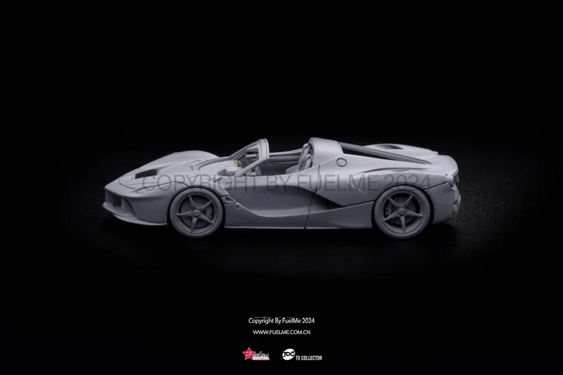 Fuelme×TOC 1/64 ラフェラーリ アペルタ グレー 世界限定299台 TOC×Fuelme