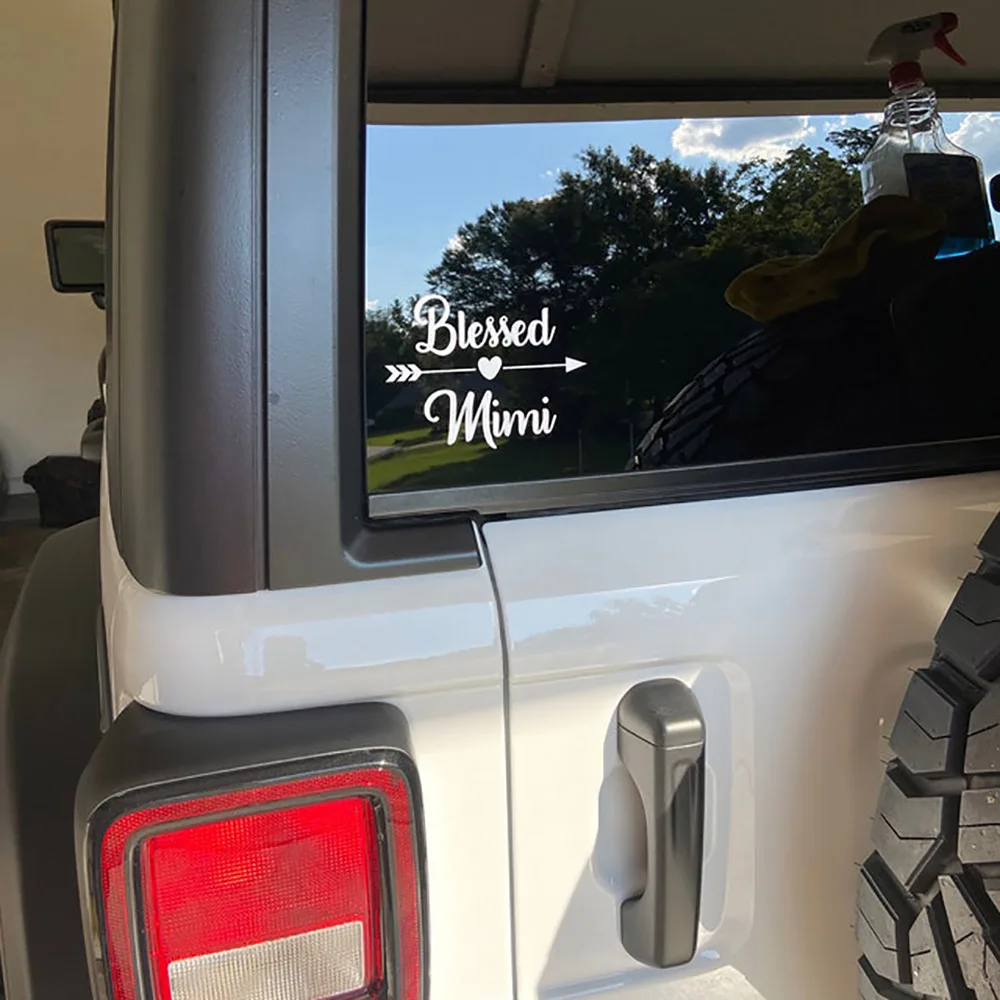 

Благородные наклейки и наклейки Mimi на окна автомобиля, забавные виниловые аксессуары