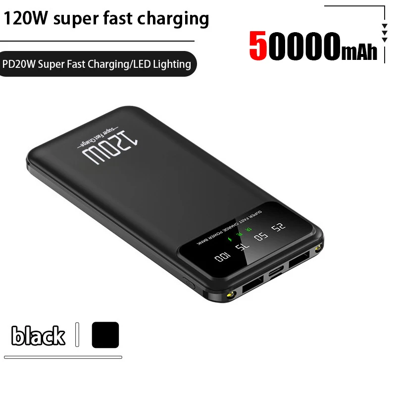 Black 50000mAh