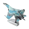 Diecast Metal Alloy 1/100 Scale Russian SU-35 Fighter Airplane Aircraft Replica Model SU-35 Plane Model Toy For Collection 1