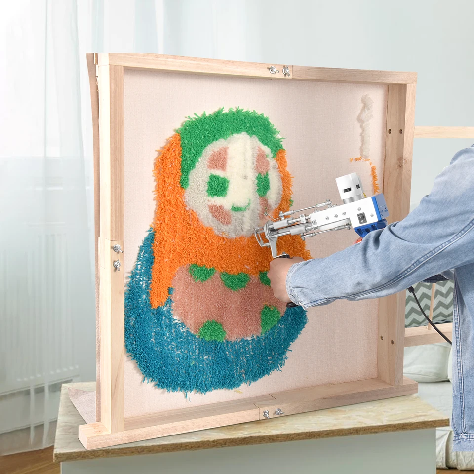 Electric 2 in 1 Tufting Gun for DIY Carpets