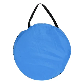 1-2 Person Portable Pop Up Toilet Shower Tent Changing Room Dressing Tent Camping Shelter Blue 5