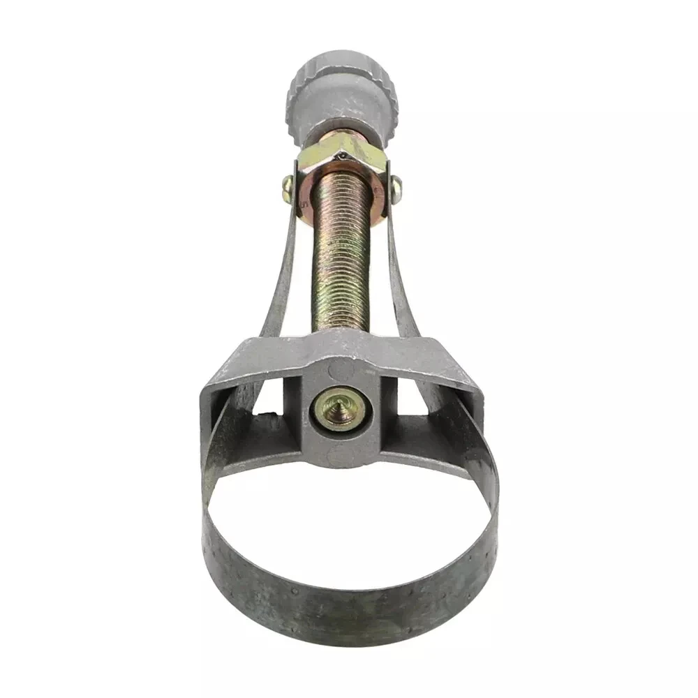 Car Oil Filter Removal Tool Wrench Adjustable 60mm to 120mm Diameter Steel Strap Wrench Automobile Hand Repair Tool