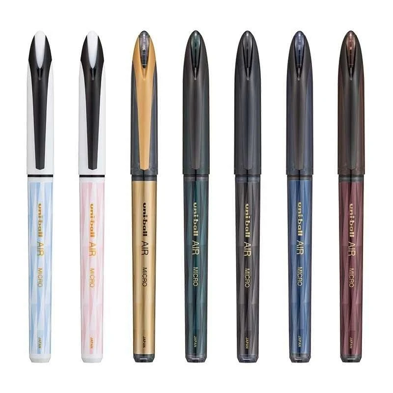 Uni Retro Black Gold Gel Pen UBA-188 Free Ink Control Business Signature Pens Wasserbeständiges Anti-Verlust-Qualitäts-Japan-Briefpapier – Detail 9