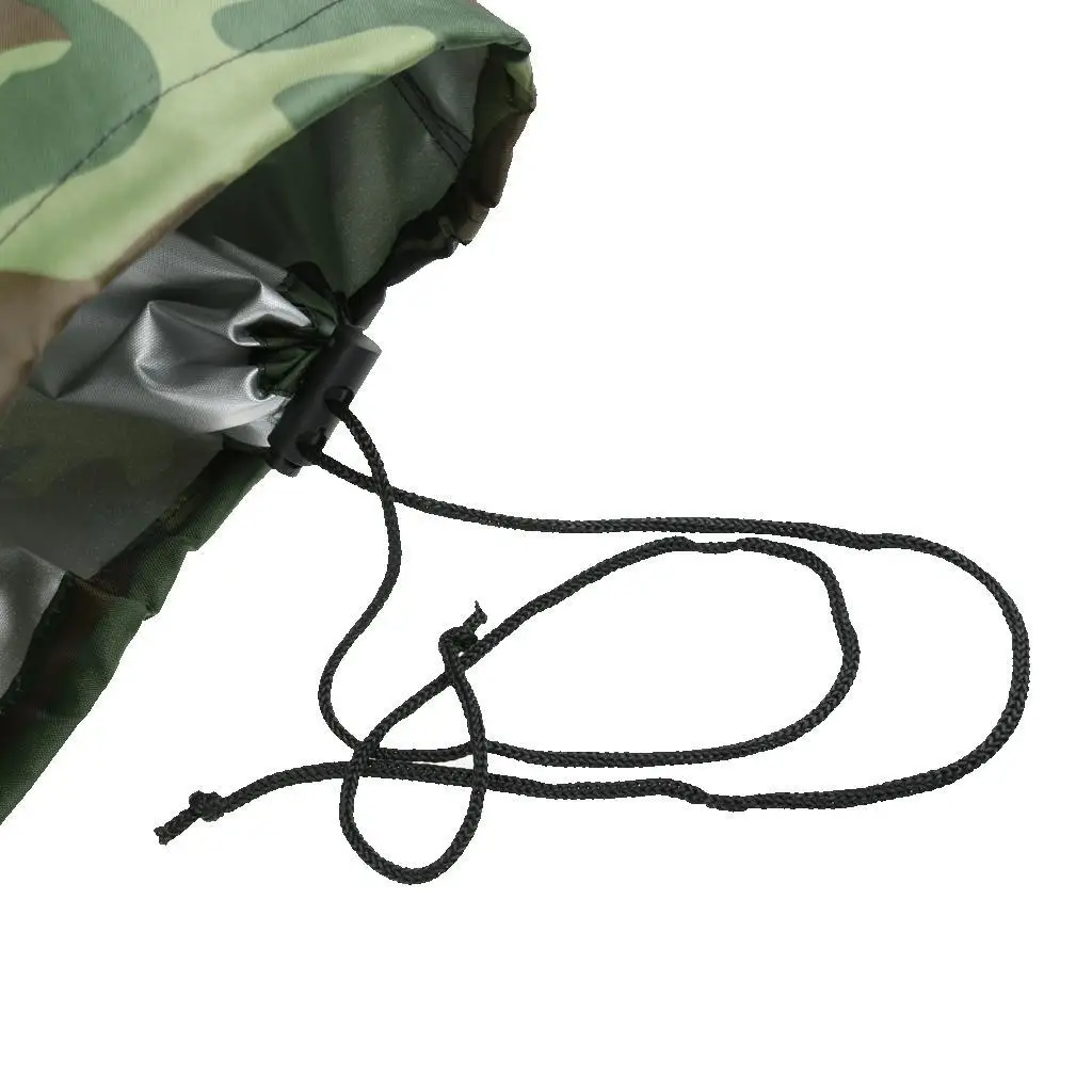 Camo Waterproof Boat Outboard Motor Protector Cover for 150-300 HP Engines