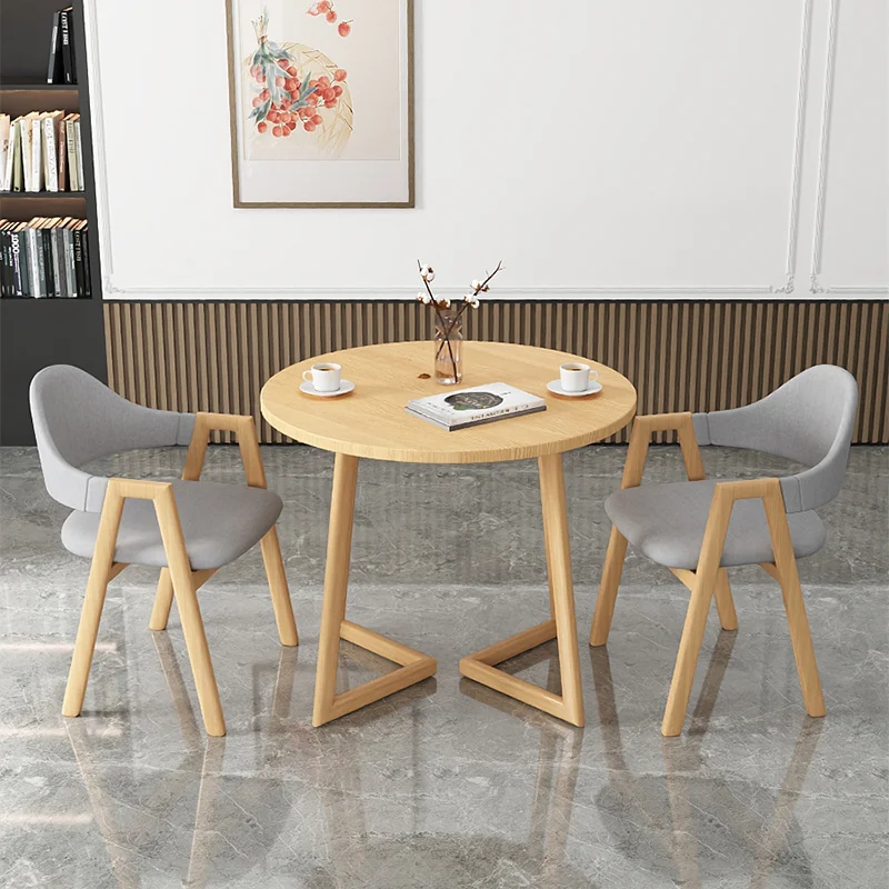 

Japanese Solid Wood Dining Table Small Apartmen Makeup Entryway Office Coffee Tables Luxury Snack Mesas De Comedor Furniture