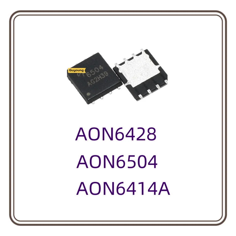 

Чип AON6414A AO6414A 6414A AON6428 6428 AON6504 QFN8, 10 шт.