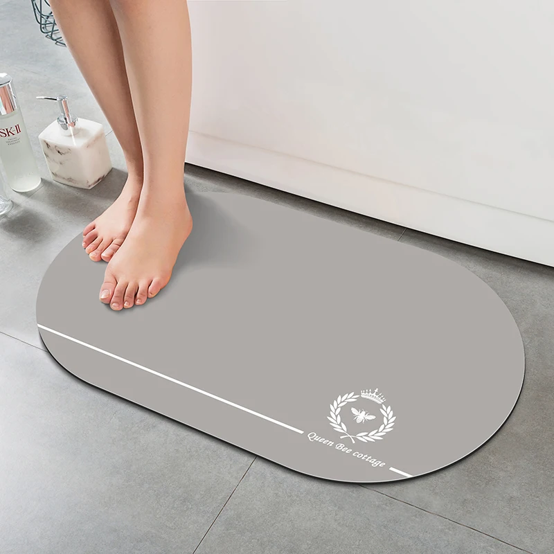Solid Luxury Super Absorbent Bath Mat Carpet For Rooms Quick Dry Bathroom  Mats Anti-Slip Shower Mat Toilet Rug Entrance Doormat - AliExpress