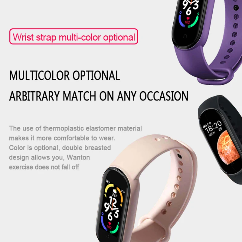 Heart Rate Smart Bracelet M4 Amazon M7 Smart Watch Smartband