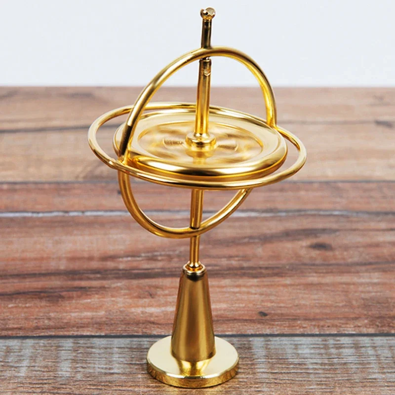 Spinning top toy Gyroscope toy Finger gyroscope toy Mini Metal Gyro Puzzle Toy Self-balancing Finger Gyroscope Colorful Anti Anxiety Adults Kids Stress Relief Spinning Top Toys