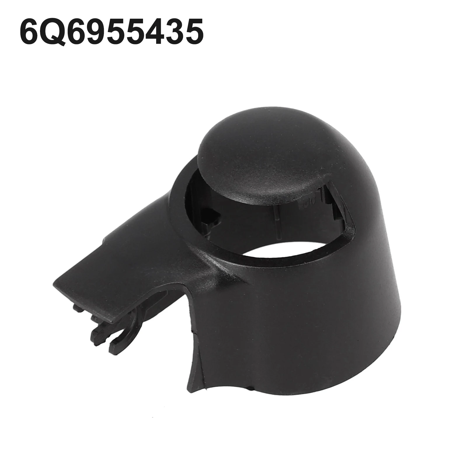 

101 10 01 01 Car Rear Wiper Cover Cap Black For Rabbit For Golf For Passat 6Q6955435 Car Windscreen Wiper Blade Cap Wear Parts