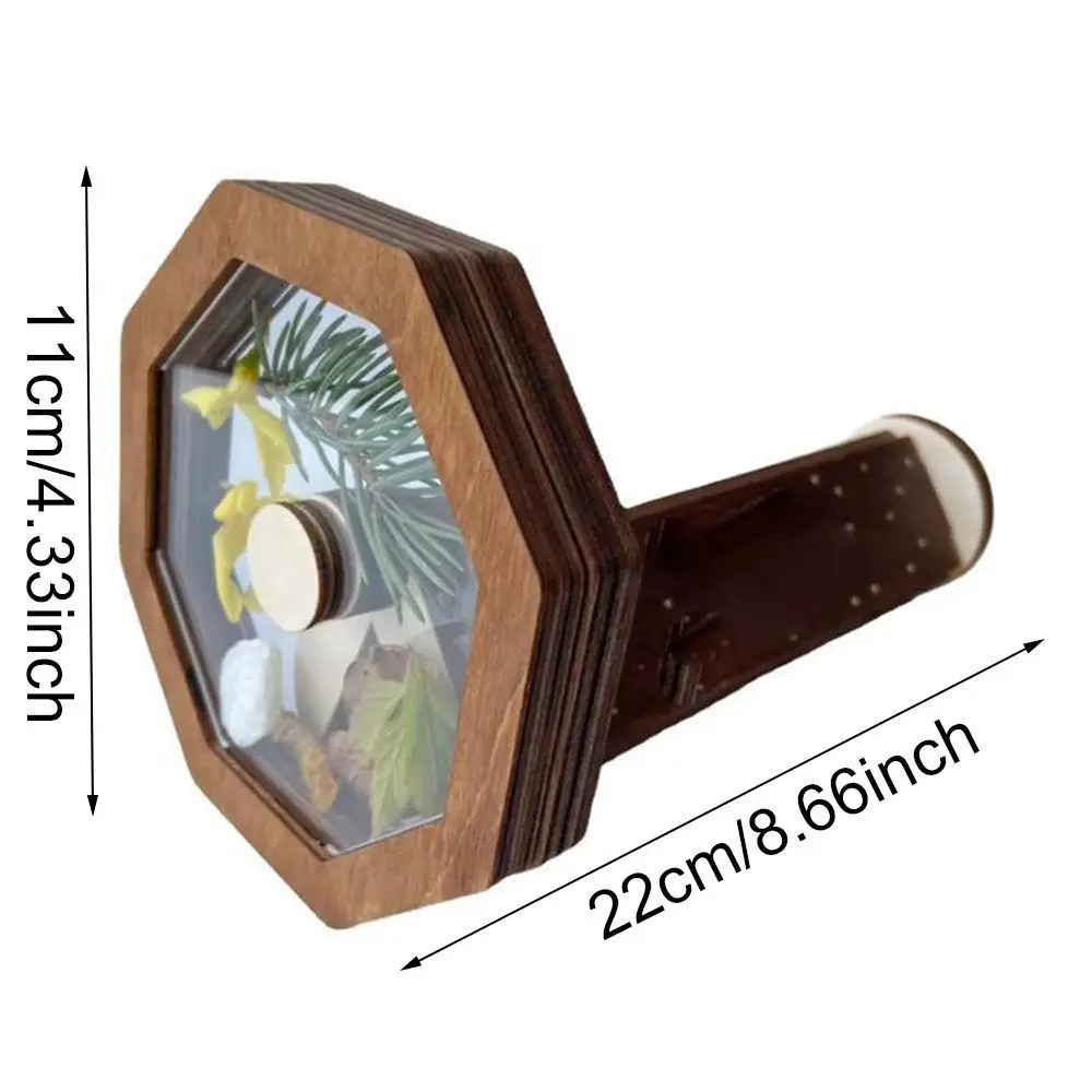 Outdoor Toys DIY Kaleidoscope Kit for Kids Eco-Friendly Shows More Wonderful Pictures Magic Rotating Attractive