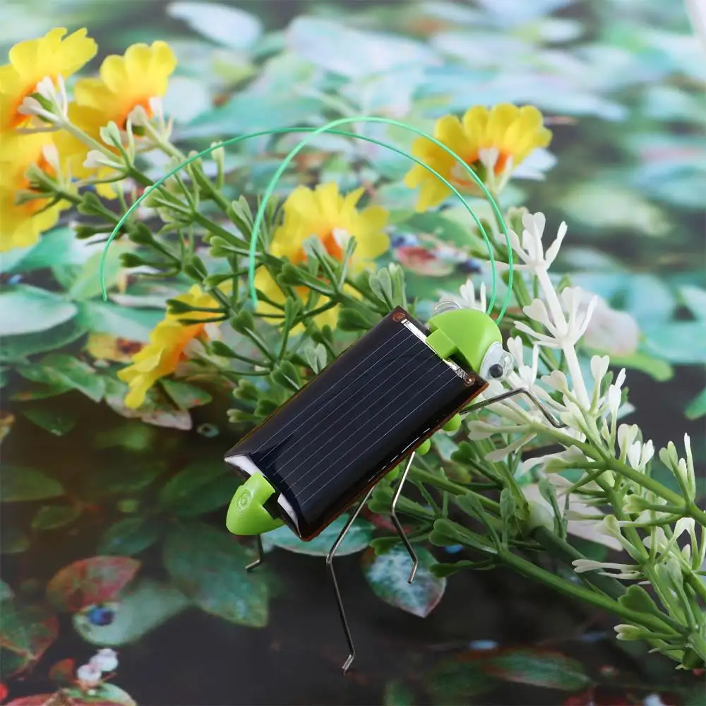 

Забавная Новинка, мини-игрушка для детей, детская игрушка для крикета на солнечной энергии, кузнечик на солнечной энергии, кузнечик на солнечной энергии, насекомые на солнечной энергии