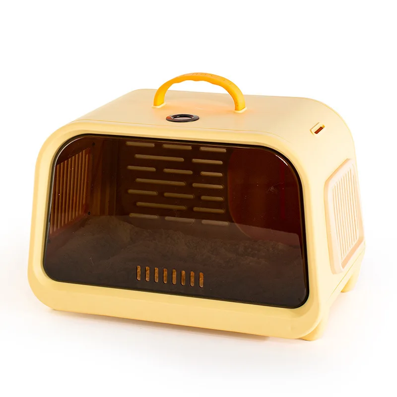 Bolsa de mensajero para mascotas y gatos, bolsa de transporte portátil para perros y gatos, mochila de cápsula espacial portátil de gran capacidad