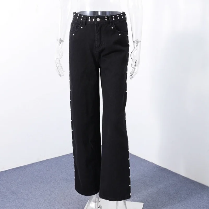 Vintage Statue of Liberty Diamond Jeans Detail