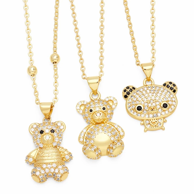 Teddy Bear Necklace – Humble Legends