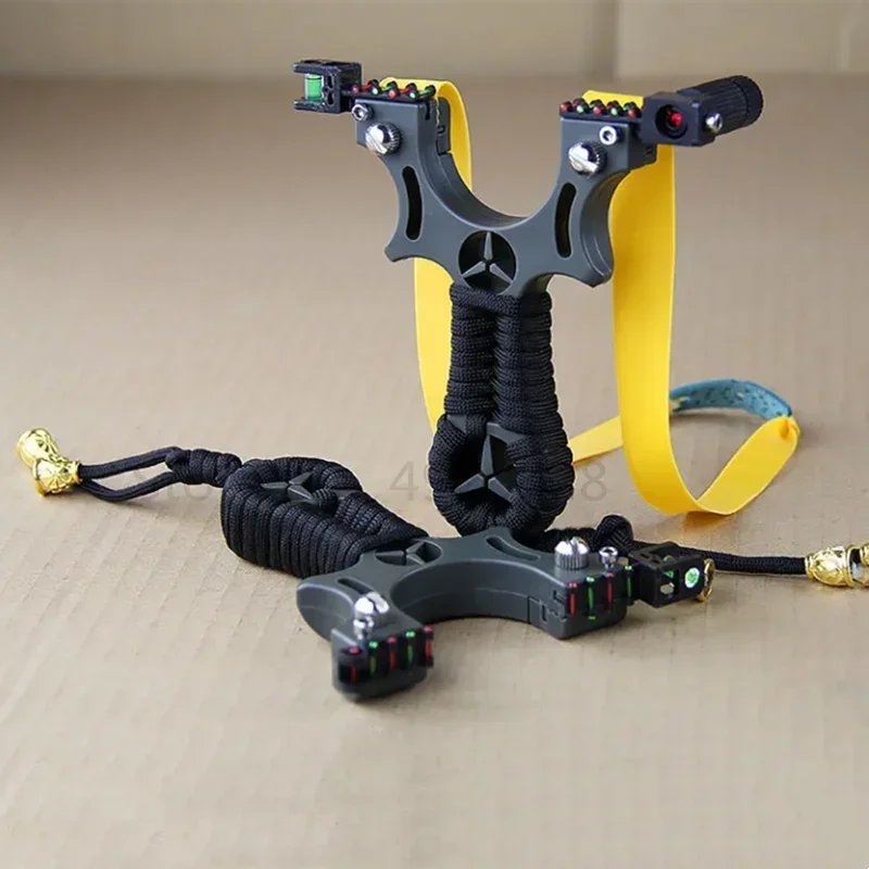 New High Quality Professional Shooting Resin Slingshot High Power Hunting Bow Outdoor Game Shooting Game Tool 3