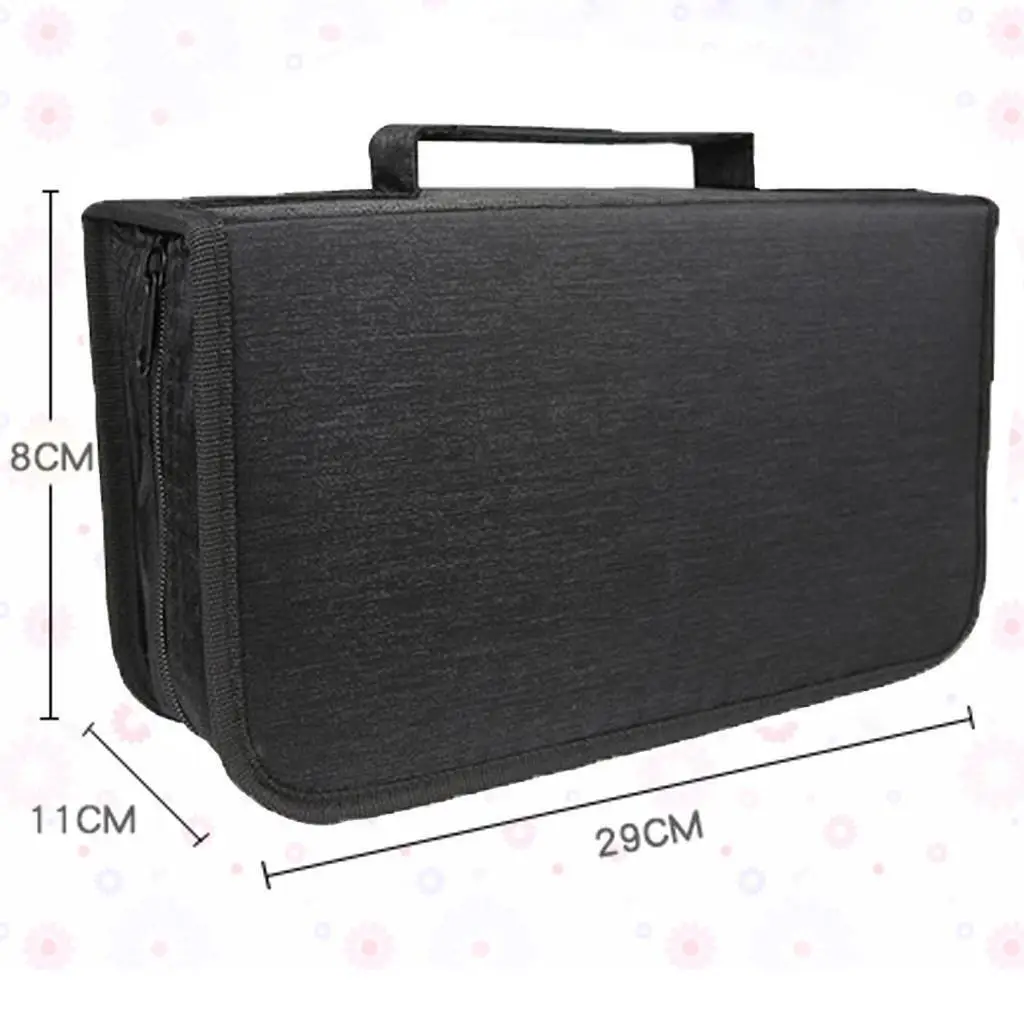 128CD Package Disc Dvd VCD Holder Storage Bag Album Folder Case Organize Multifunctional Dustproof and Moistureproof Bags 3