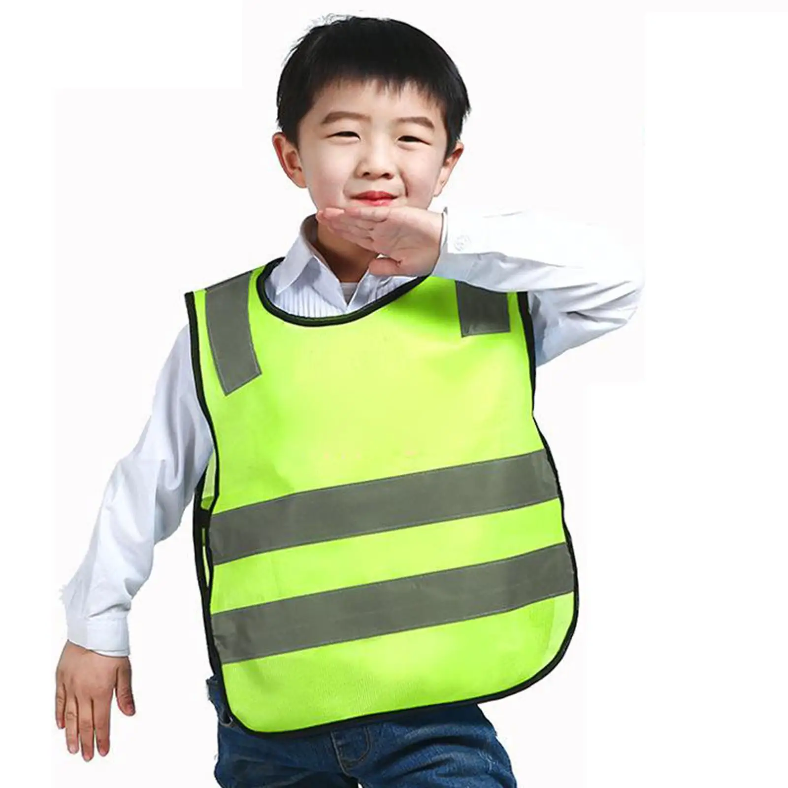 1pc Child Reflective Vest Students Traffic Work Hygiene Clothing reflective safety vest