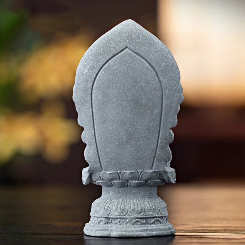 Sandstone Tathagata Guanyin sculptures and figurines Chinese Buddhist figures Home Living Room Office Table decoration feng shui 6