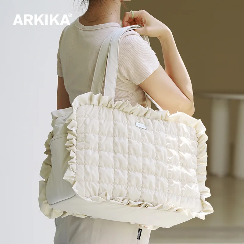 ARKIKA Pet Cat Bag Portable Outdoor Anti-Stress Small Dog Dog Out Breathable Handle Shoulder Backpack Bag