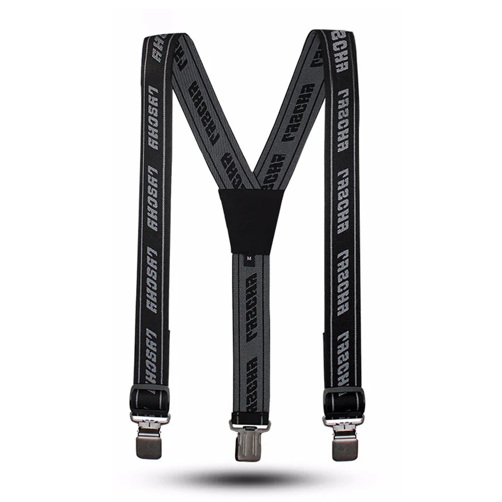 Elastic Motorcycle Y-back Riding Duty Braces Pant Suspenders Adjustable Straps For Motorbike Racing Pants Suspender