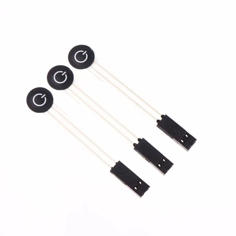 Description Picture 3 of item1/3Pcs New 1key Single-key Power Membrane Button Switch With PVC/PET Control Panel DIY Accessories