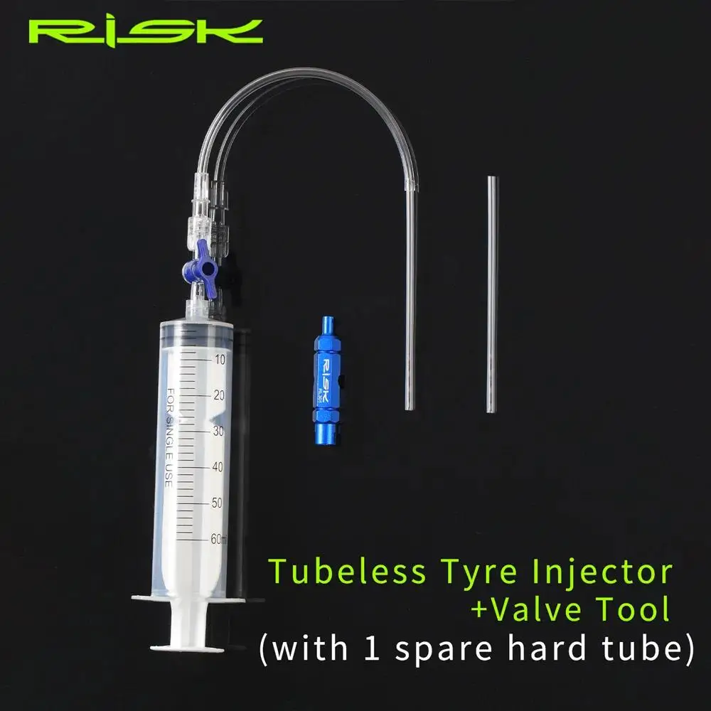 Radfahren Fahrrad Fahrrad Tubeless Reifen Dichtmittel Injektor Injektion und Spritze Schrader Presta Ventil Core Removal Tool