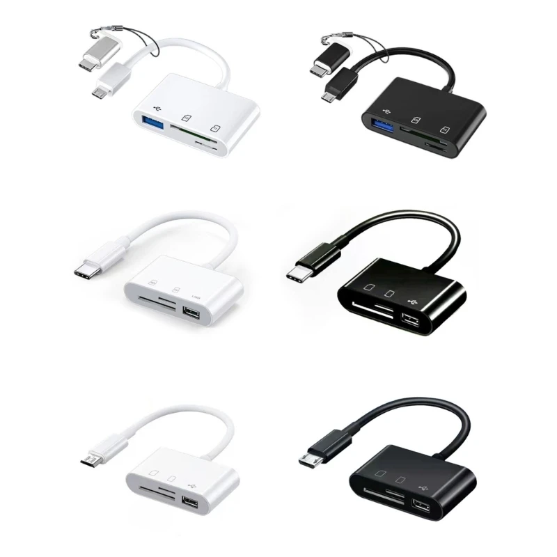 Hub USB 3.0 Type-c 3 In 1 Lettore Di Schede SD/TF Dock Station