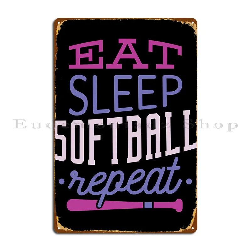 

Металлический знак Softball Forever, дизайн паба, настенный плакат для гаража, создание оловянного плаката