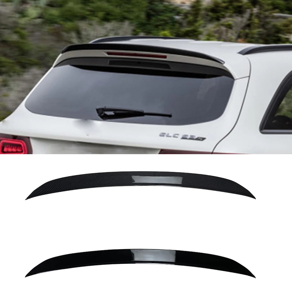 

Car Rear Roof Spoiler Wings For Mercedes Benz GLC X253 W253 GLC43 GLC63 GLC200 GLC260 GLC300 AMG 2016-2022 ABS Carbon Fiber