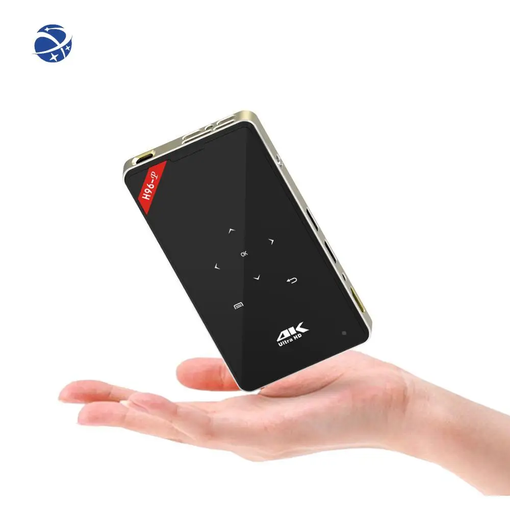 Yyhc Factory Portable Mini Smart Android Dlp Led Pocket Projector 4K Decodifica Home Theater H96P
