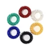 Spiky Sensory Finger Rings 1/5/10 PCS Flexible Alloy Spring Finger Massager Ring Toy Accupressure Pressure Loop Ring 3