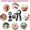 Grip Strength Trainer Kit 1-6 Pack Hand Grip Strengthener for Muscle Building and Injury Recover hand rehabilitation training 6