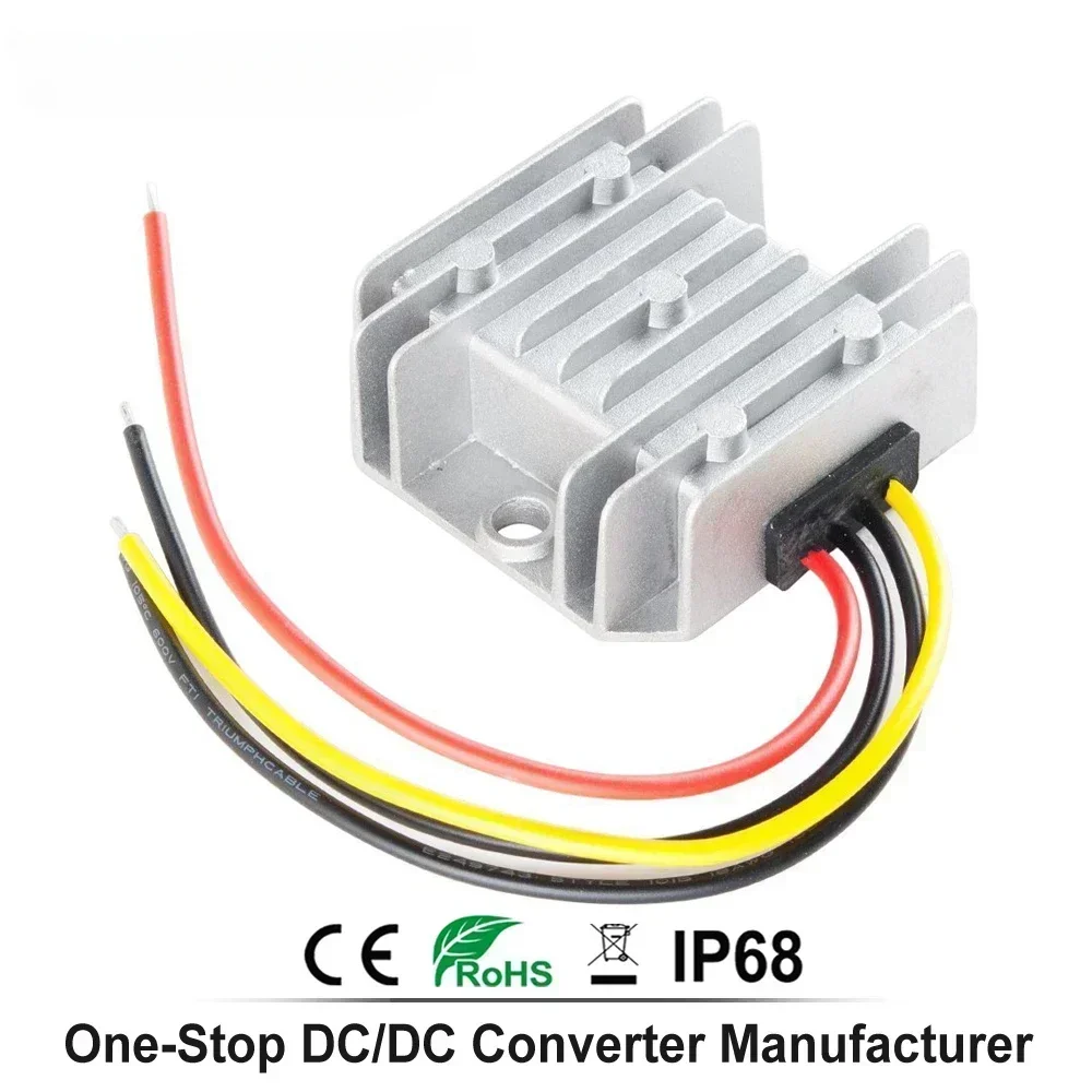 DC 벅 컨버터, 스텝 다운 전압 조정기 변압기, 자동차 전원 공급 장치, 30-90V, 60V, 36V, 48V, 72V-24V, 5A, 120W, 24 볼트