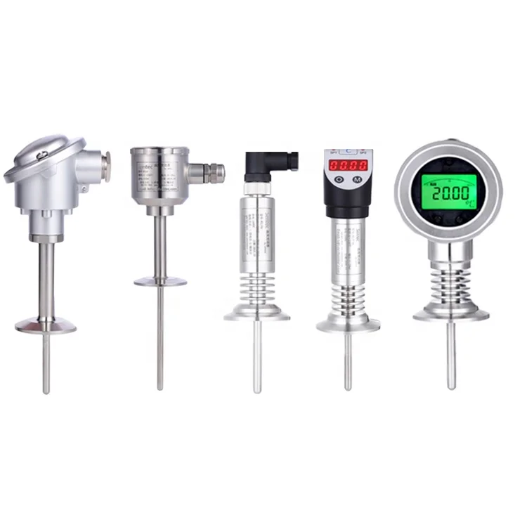 

Industrial Food Grade Hygienic Structure RTD Thermal Resistance Temperature Sensor temperature instrument
