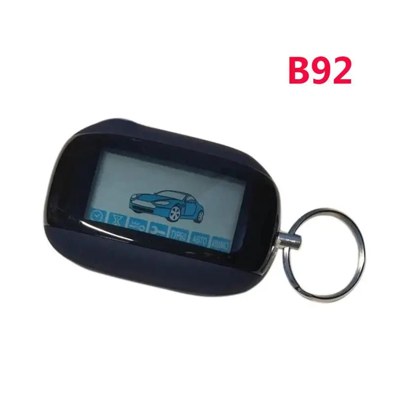 10PCSlotB92LCDRemoteControlKeychainFor10PCSlotTwoWayCar