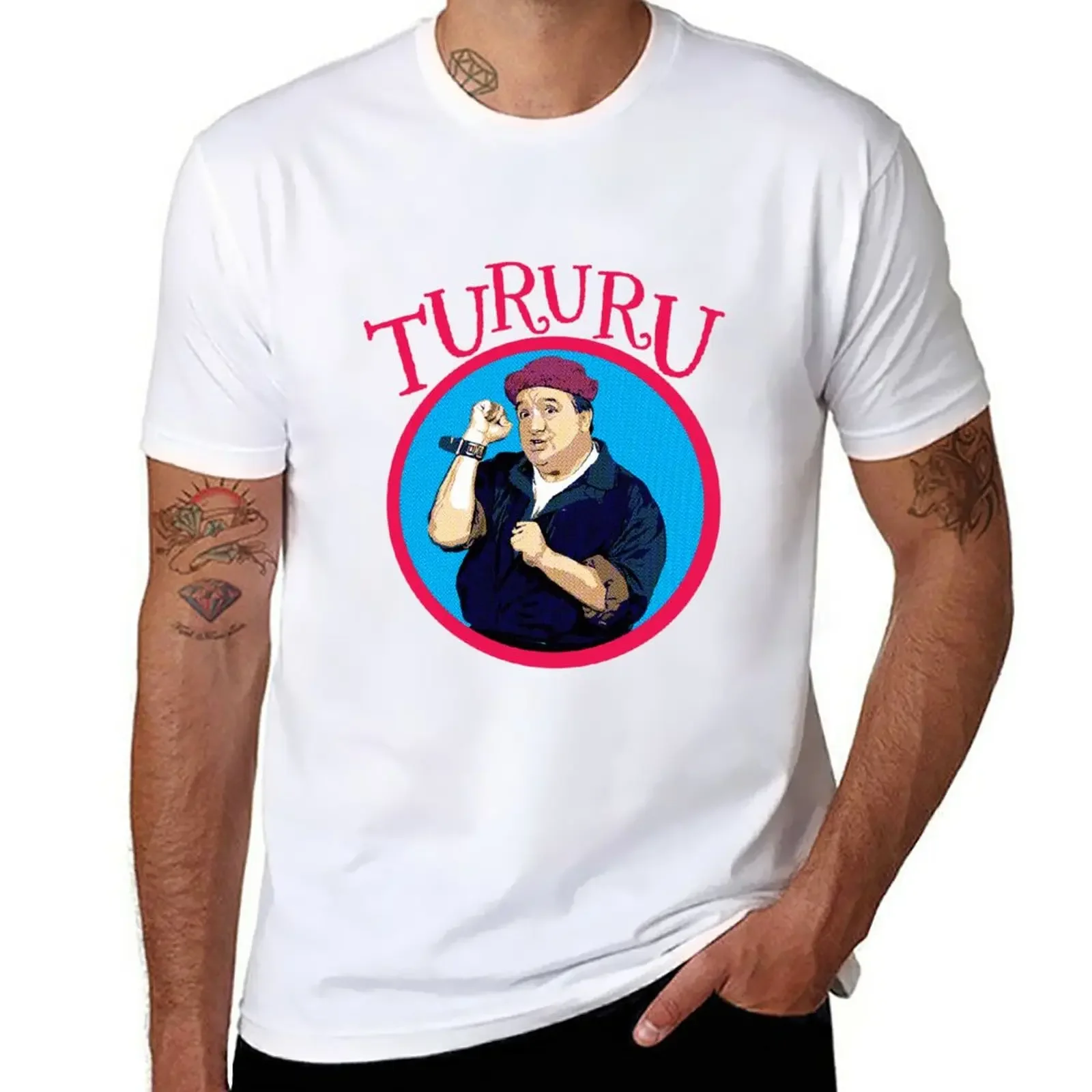 

Juan Camaney TURURU T-Shirt aesthetic clothes tops mens workout shirts