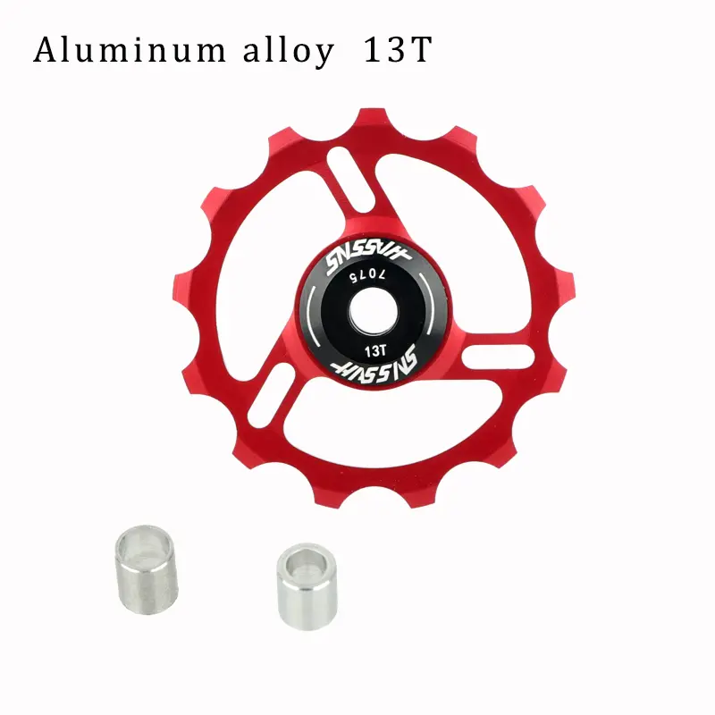 HASSNS Mtb Pulleys Bicycle Derailleur Metal Ceramics Bearing Road Mountain Bike Rear Derailleur Pulley Wheel 11T 13T Cycling - Image 22