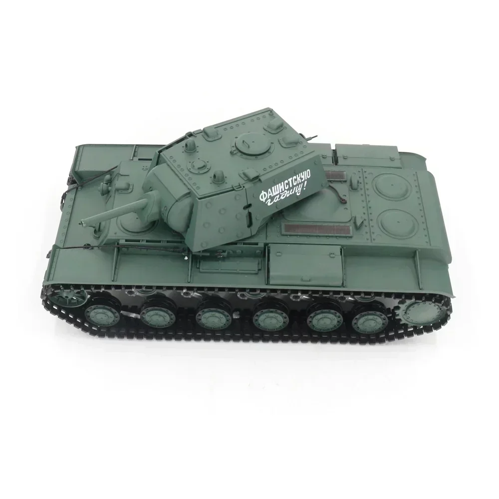 New Soviet Kv-1s Henglong Heavy Remote Control Tank Simulation Battle Competitive Tank Track Model Toy Children's Gift 5