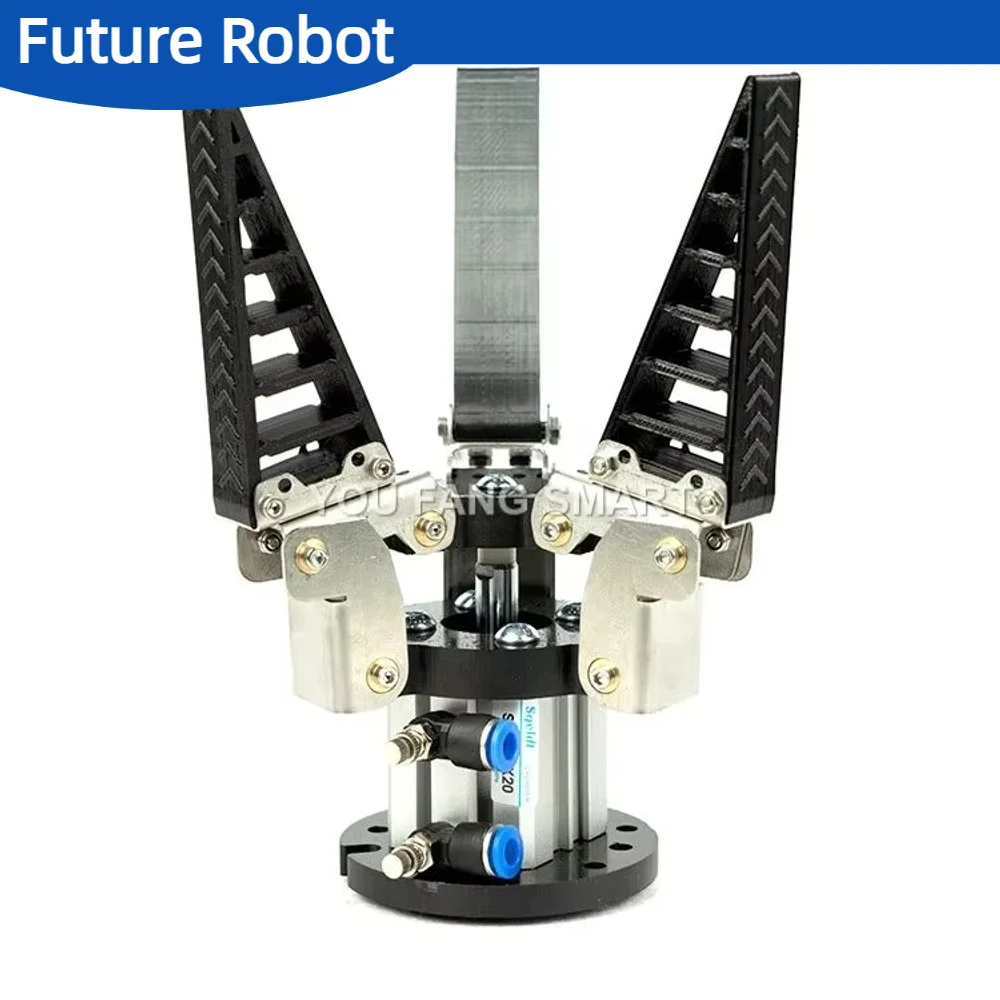 Flexible Claw Pneumatic Electric Adaptive Soft Finger Grippers for 3kg Big Load Robot Arm Soft Finger Gripper For Robot Arm Kit