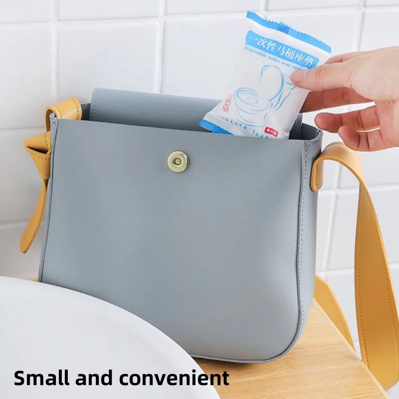 Toilet Seat Cover Disposable toilet seat thickened household waterproof non-woven dirty seat cover type Four Seasons Travel Hotel