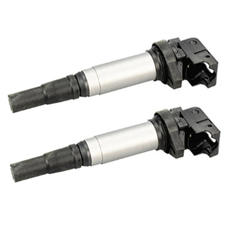 

2X Ignition Pencil Coil 597091 597064 For Peugeot 207 208 308 3008 1.6 Citroen C4 C5 1.6 THP VTI -BMW Mini Cooper R58