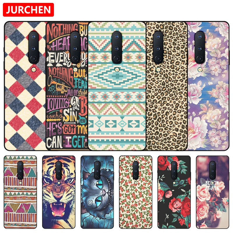 Custodia In Silicone Per Oneplus 8 Pro In2013 In2023 Cat Dog Cartoon Pattern Per One Plus 1 + 8 1 + 8 Pro 8Pro In2017 In2010 In2019 In2020