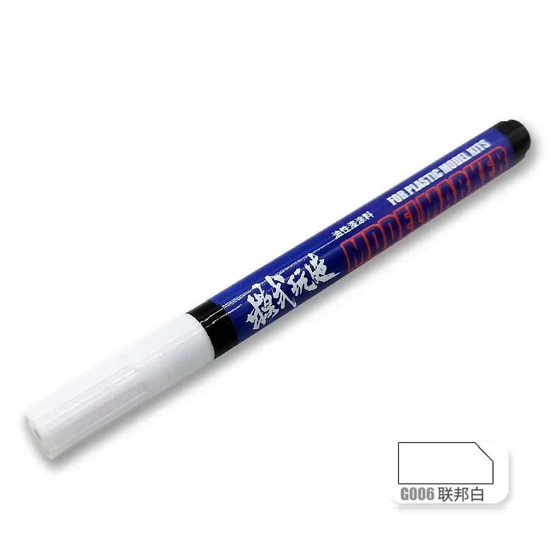 Graffiti Coloring Markers Blackboard Pen Washable Markers MS043 Oily Model Marker Extra-fine Hook Liner Assembly Model Building Tools for Military Paint Tool Hobby DIY Paint Pen