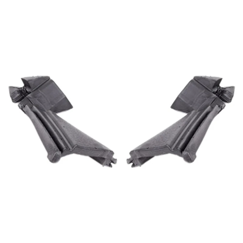 펜더 패널 브래킷 씰링 스트립, 블랙 플라스틱, BMW X5 E70 X6 E71 51657177171 51657177172 BMW 부품, 2 개