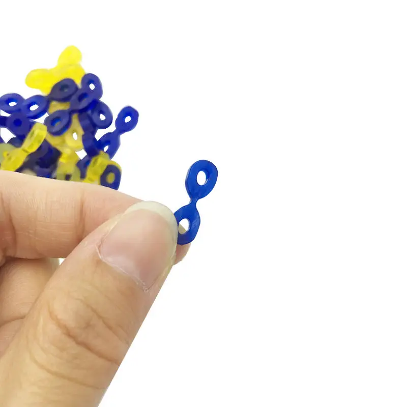 60 Pz/borsa Azdent DENTAL Gomma Elastica Cunei Di Fissaggio Odontoiatria Cuneo Interdentale Matrice Dentale Materiali Di Consumo In Silicone - Foto 9